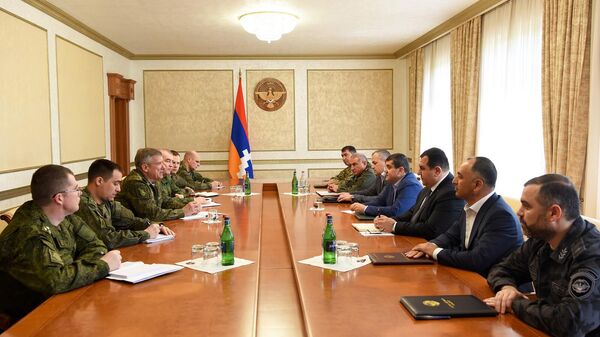 Հարությունյանի ու Լենցովի հանդիպումը - Sputnik Արմենիա