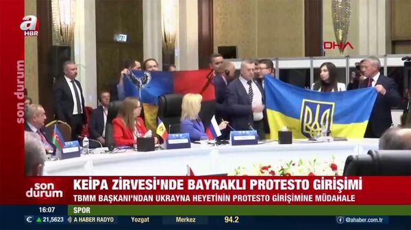 Члены Верховной рады Украины попытались сорвать выступление российской делегации на саммите ПAЧЭС в Турции - Sputnik Армения