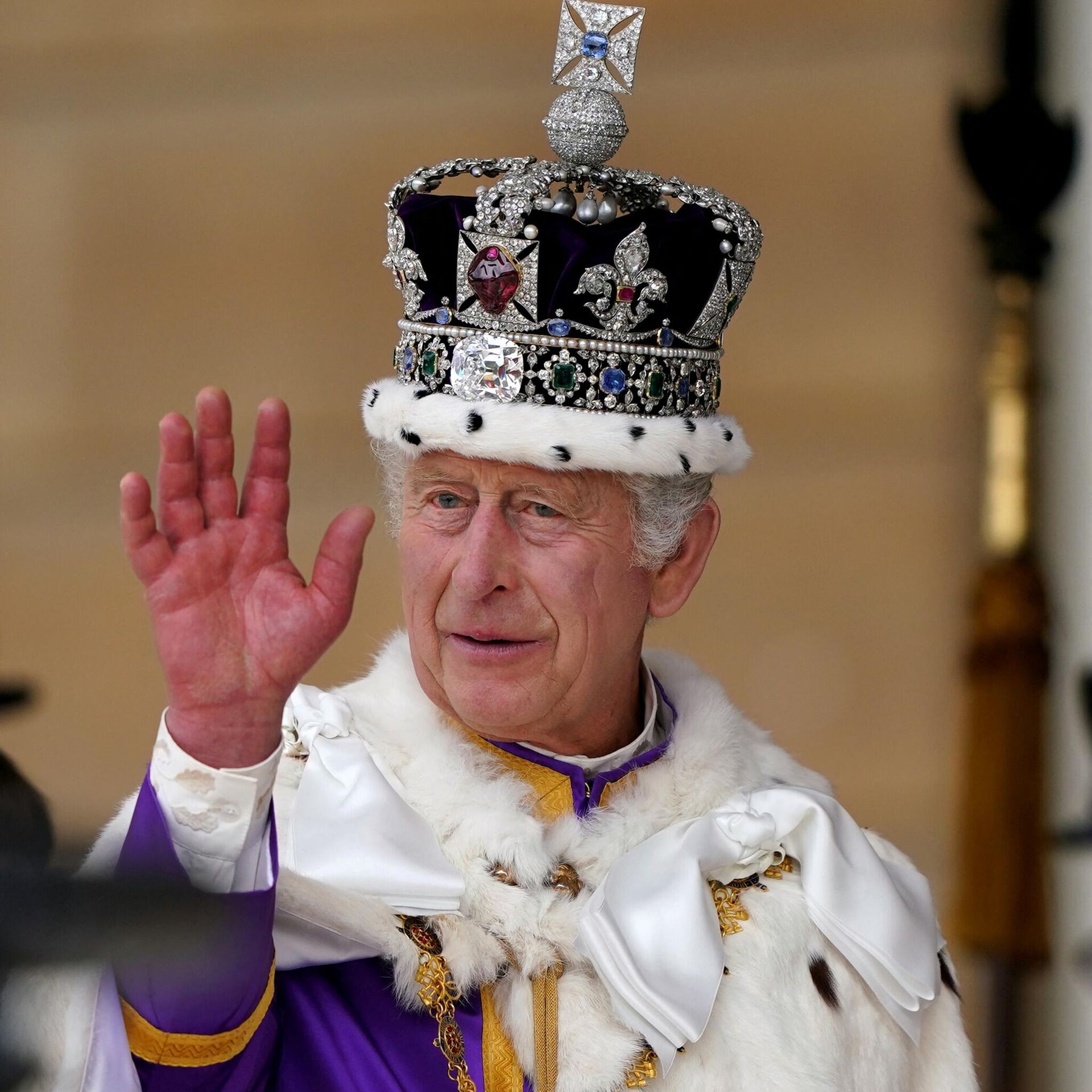 Как короновали британского короля Карла III. Яркие кадры с церемонии -  06.05.2023, Sputnik Армения