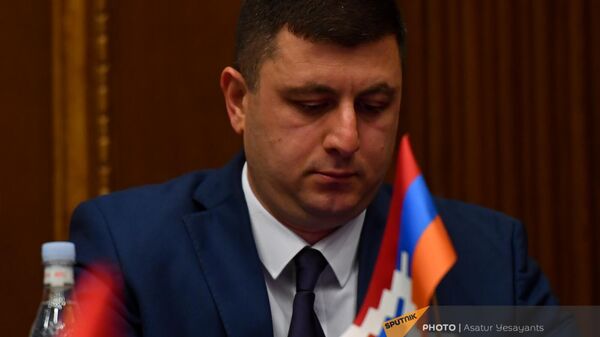 Тигран Абраамян на заседании НС (23 мая 2023). Еревaн - Sputnik Армения