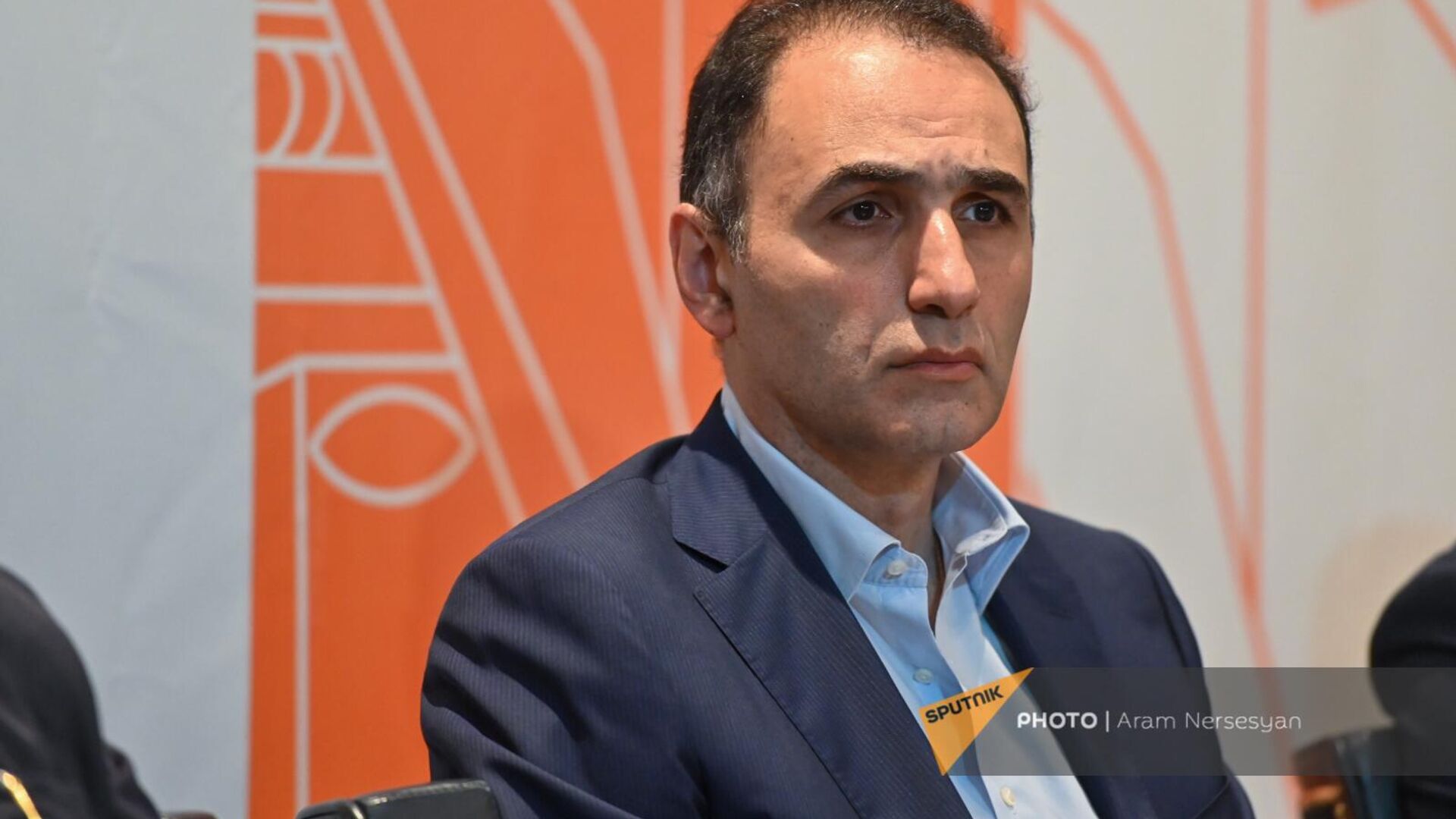 Аветик Чалабян на пресс-конференции инициативной группы по защите Карабаха (23 мая 2023). Еревaн - Sputnik Армения, 1920, 22.07.2023
