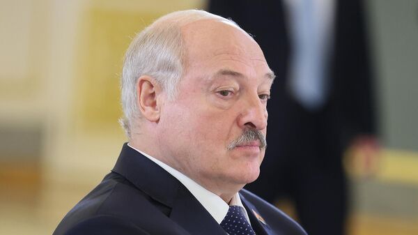 Президент Белоруссии Александр Лукашенко на заседании высшего Евразийского экономического совета в расширенном составе (25 мая 2023). Москвa - Sputnik Армения