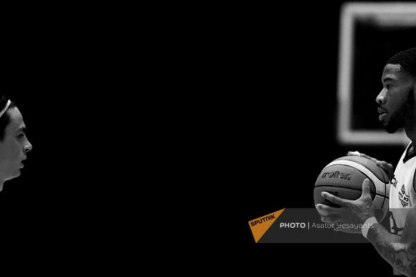 Матч баскетбольной лиги А между командами Урарту и Артик (26 мая 2023). Еревaн - Sputnik Армения