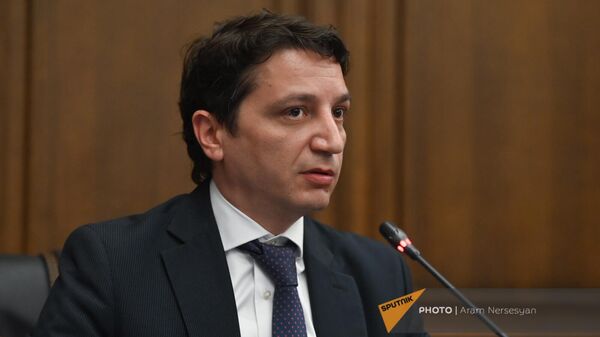 ՀՀ Ֆինանսների նախարար Վահե Հովհաննիսյանը - Sputnik Արմենիա