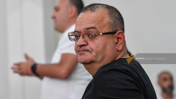 Адвокат Овсеп Саркисян на судебном заседании по делу о попытке хищения Ашота Пашиняна (5 июня 2023). Еревaн - Sputnik Արմենիա