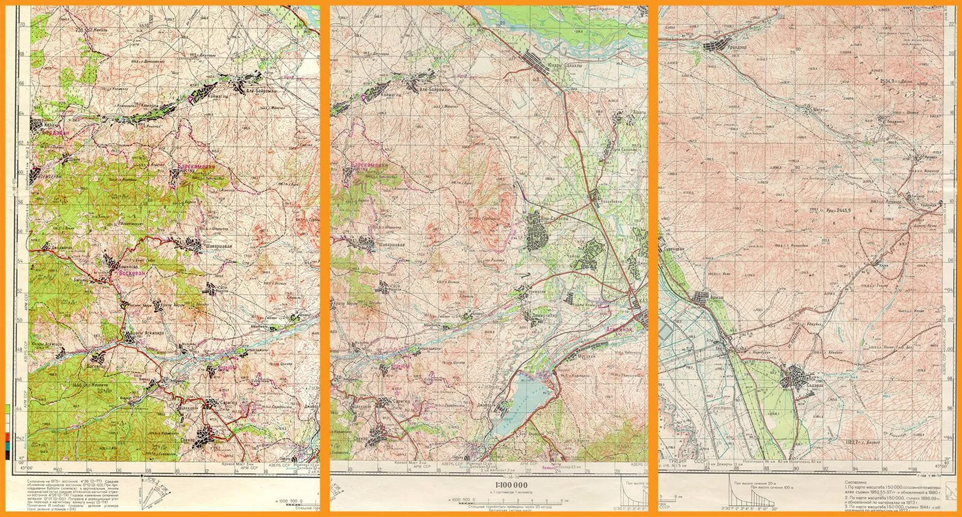 Карты азербайджанских анклавов - Sputnik Армения, 1920, 06.06.2023
