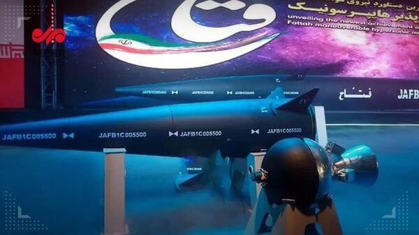 Воздушно-космические силы Корпуса стражей исламской революции Ирана представили новую гиперзвуковую ракету Фаттах - Sputnik Армения