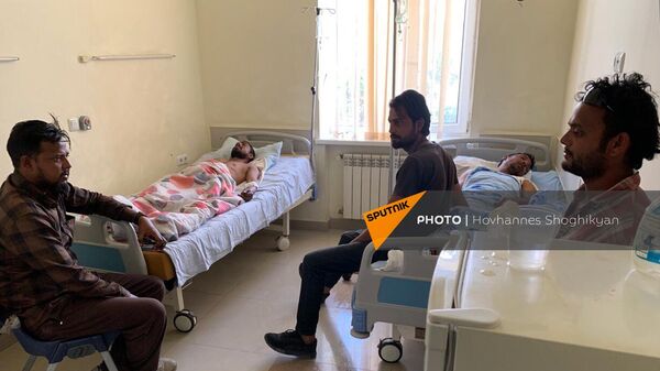 Վիրավորում ստացած հնդիկներն Արարատի հիվանդանոցում - Sputnik Արմենիա