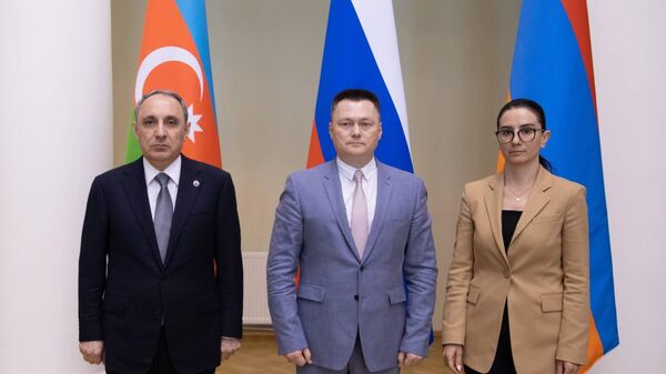 Հայաստանի, Ռուսաստանի և Ադրբեջանի գլխավոր դատախազները - Sputnik Արմենիա
