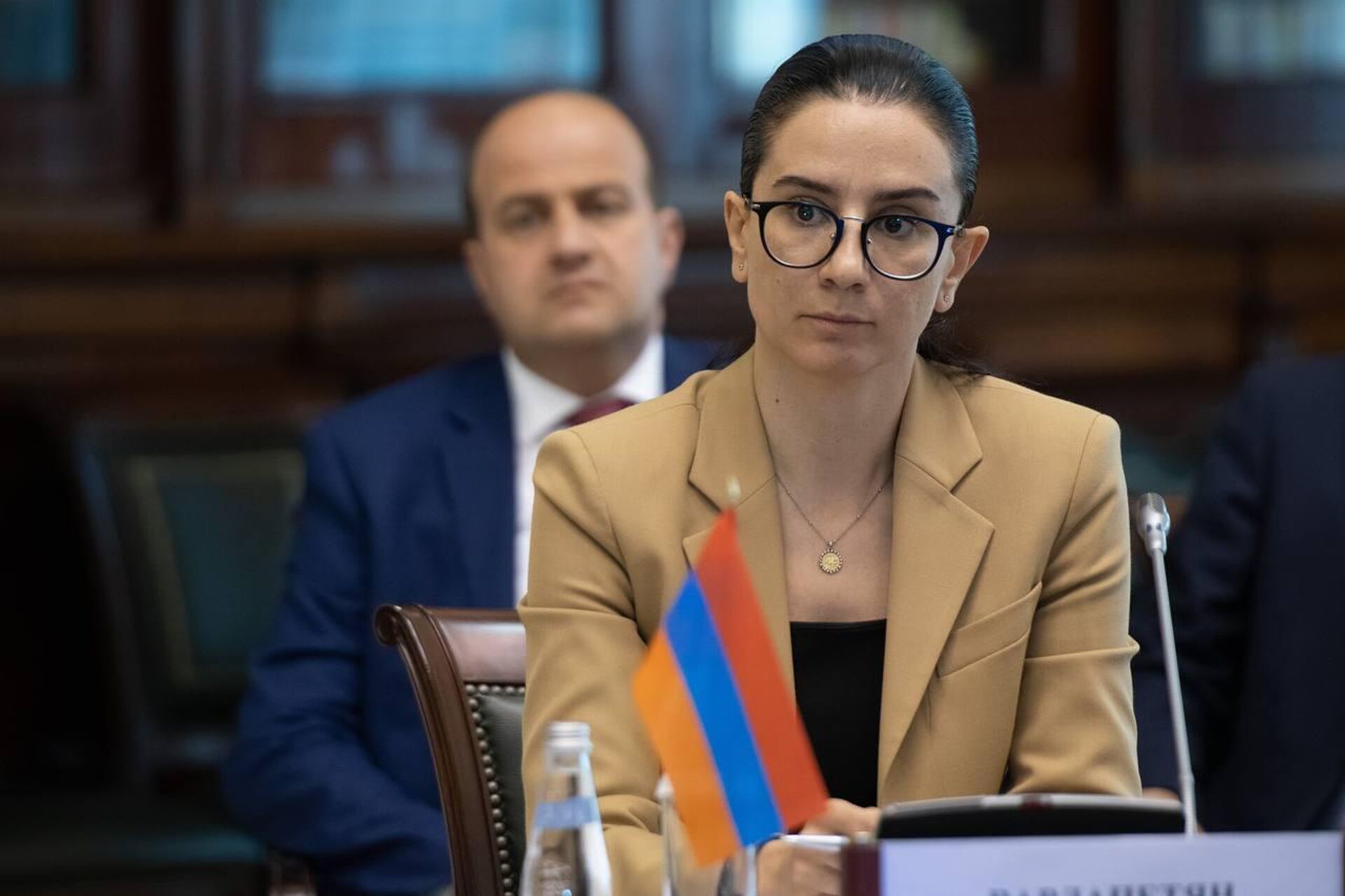 Генпрокурор Анна Вардапетян на трехсторонней встрече Генпрокуроров Армении, России и Азербайджана (15 июня 2023). Санкт-Петербург Генпрокурор Анна Вардапетян на трехсторонней встрече Генпрокуроров Армении, России и Азербайджана (15 июня 2023). Санкт-Петербург - Sputnik Արմենիա, 1920, 15.06.2023