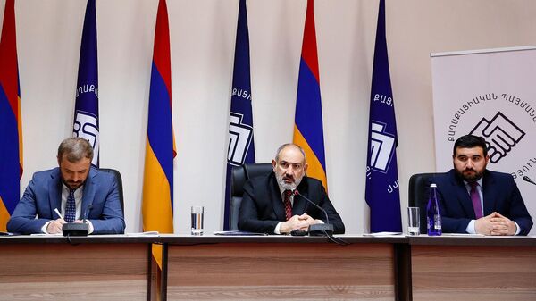 Политическое собрание партии Гражданский договор (17 июля 2023). Дилижан  - Sputnik Армения