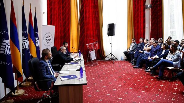 Политическое собрание партии Гражданский договор (17 июля 2023). Дилижан - Sputnik Армения