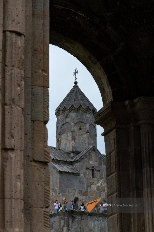 Купол церкви Сурб Погос-Петрос Татевского монастырского комплекса - Sputnik Армения