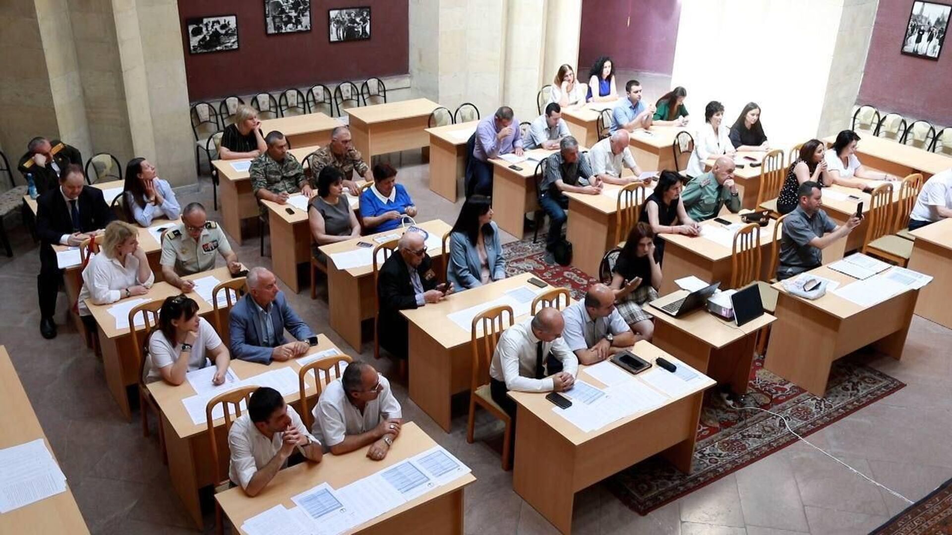 Конференция Забытые герои армянского народа Второй мировой войны в военно-историческом музее  Мать Армения (29 июня 2023). Еревaн - Sputnik Արմենիա, 1920, 30.06.2023