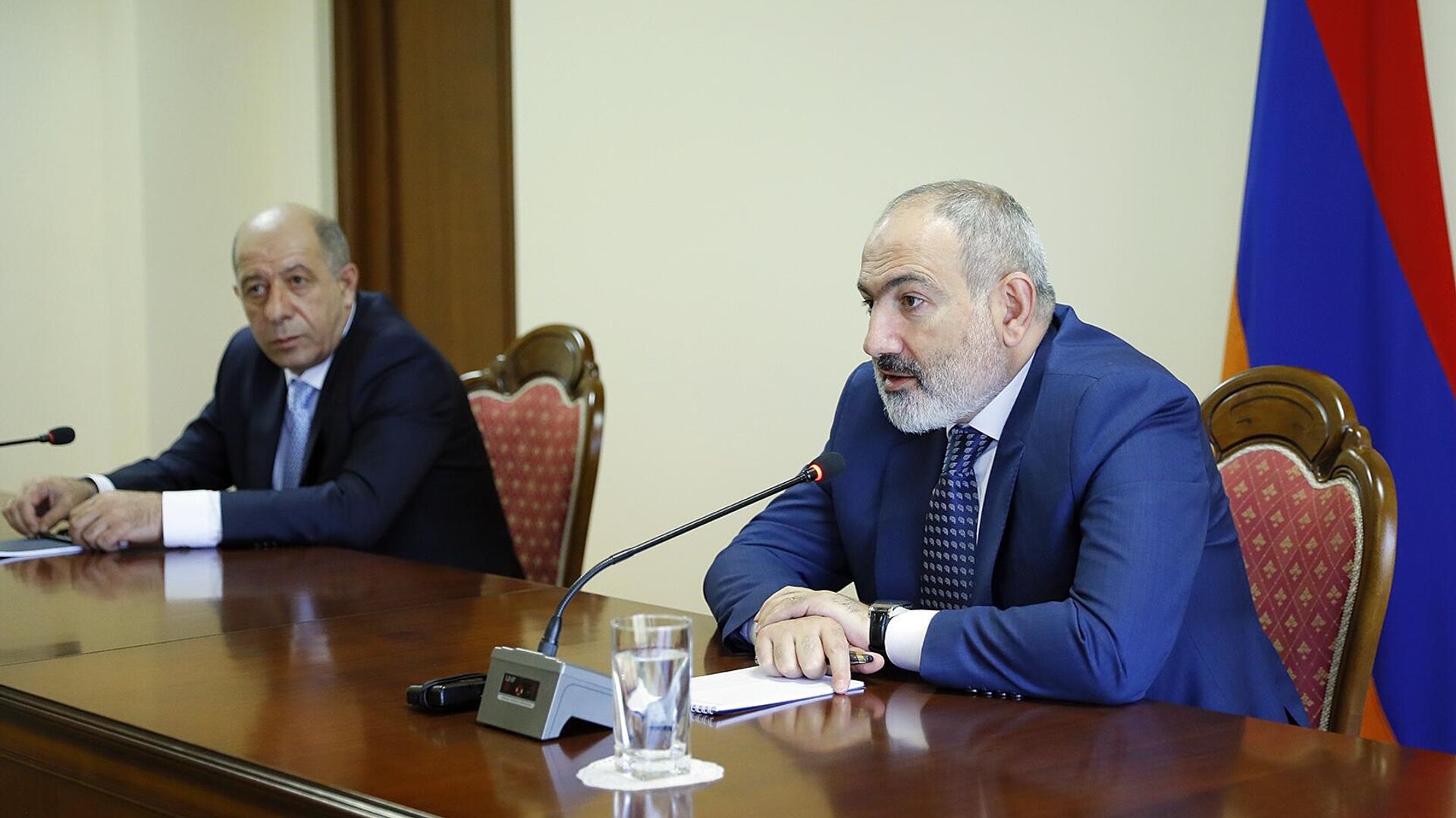 Премьер-министр Никол Пашинян присутствовал на торжественном заседании, посвященном дню создания Службы государственной охраны (1 июля 2023). Еревaн - Sputnik Армения, 1920, 01.07.2023