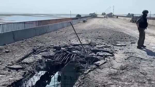 ВСУ нанесли удар по Чонгарскому мосту - Sputnik Армения
