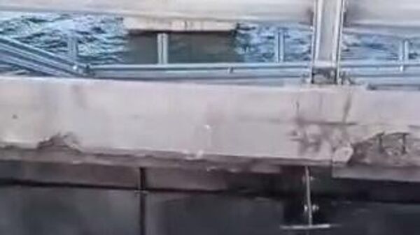 Очевидцы в сети публикуют кадрыс Крымского моста, предположительно, с последствиями ЧП - Sputnik Արմենիա