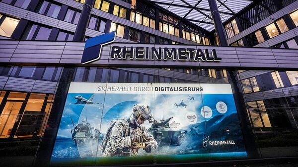 Штаб-квартира крупнейшего немецкого производителя оружия Rheinmetall AG в Дюссельдорфе - Sputnik Армения