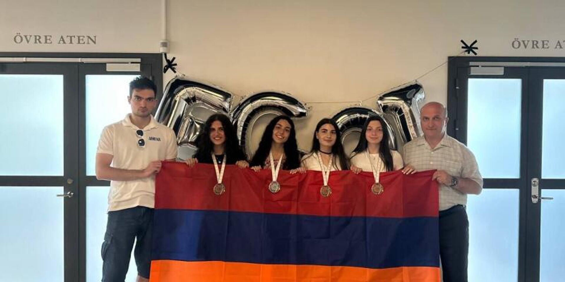 Участницы из Армении 3-й Европейской олимпиады для девушек по информатике в Швеции - Sputnik Армения, 1920, 24.07.2023