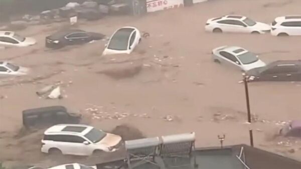 Последствия наводнения в Пекине - Sputnik Армения