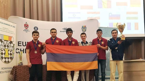 Молодежная сборная Армении по шахматам заняла 3 место на молодежном командном Чемпионате Европы - Sputnik Армения