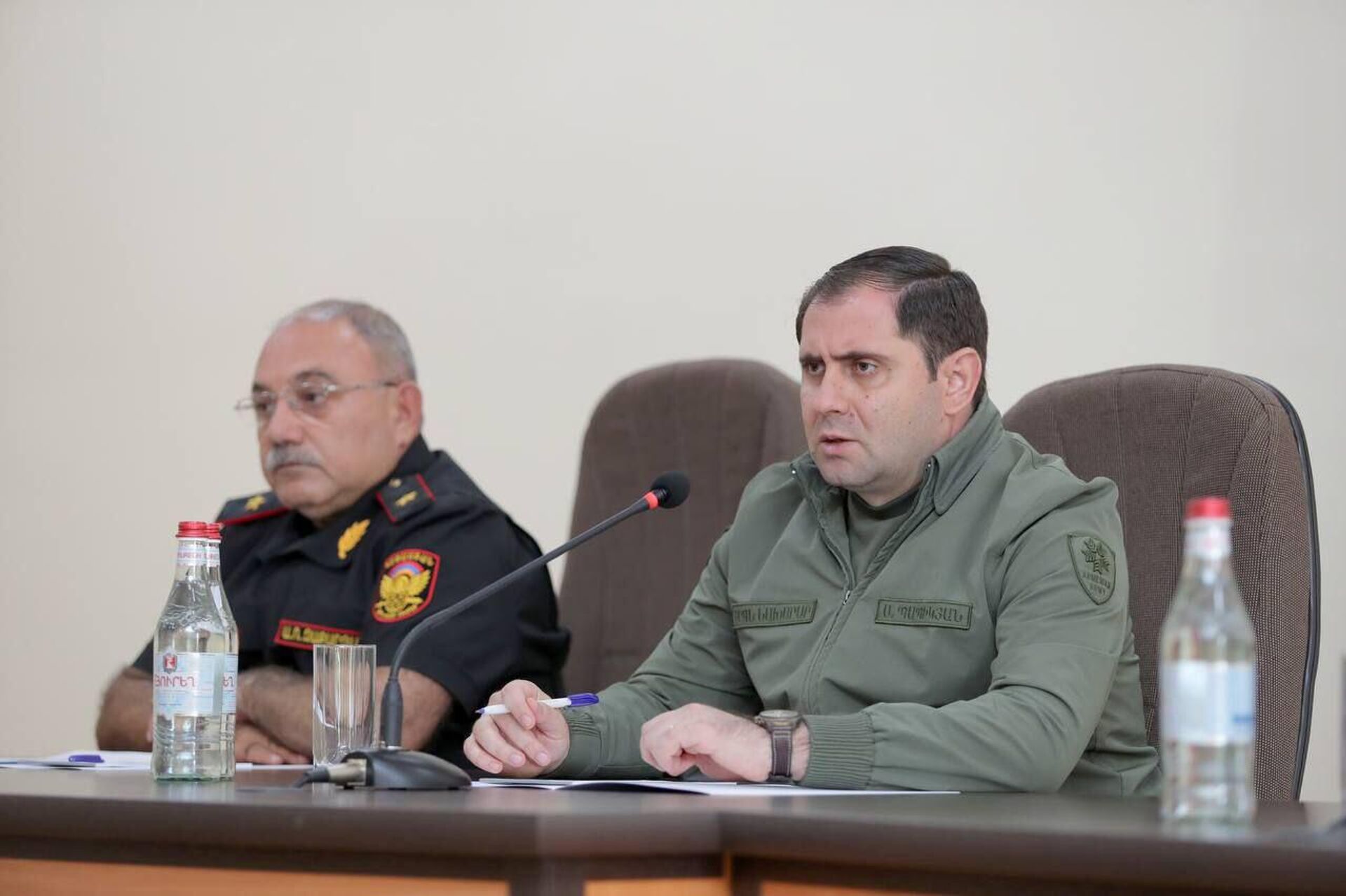 Министр обороны Сурен Папикян посетил Военную полицию (7 августа 2023). Еревaн - Sputnik Արմենիա, 1920, 07.08.2023