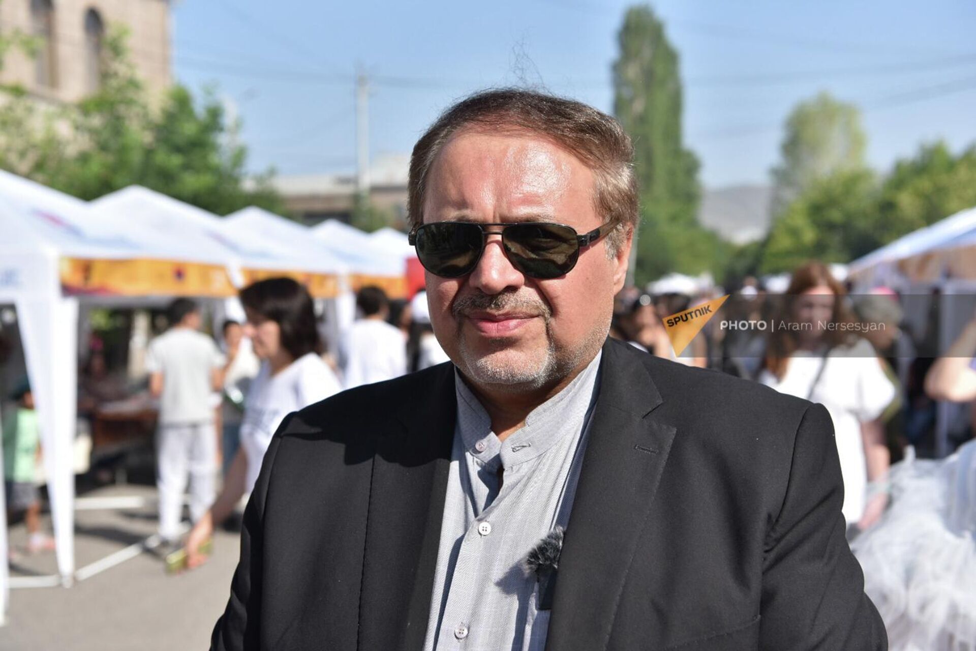 И.о. советника по культуре посольства Ирана Мухаммад Али Киани на втором фестивале армяно-иранской кухни в Сисиане - Sputnik Արմենիա, 1920, 10.08.2023