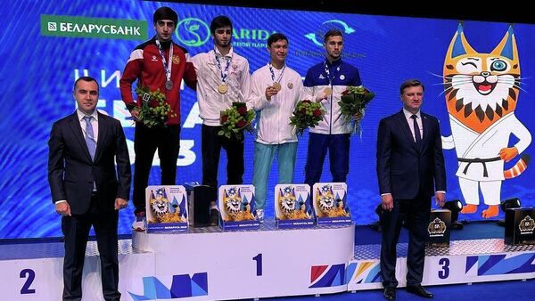 Каратист Сурен Арутюнян стал серебряным призером Игр СНГ в Беларуси - Sputnik Армения