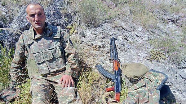 Покинувший позицию и задержанный азербайджанскими ВС резервист - Sputnik Армения
