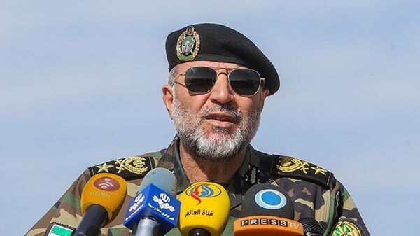 Киюмарс Хейдари  иранский военачальник, бригадный генерал - Sputnik Армения