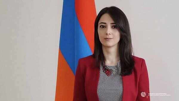 Пресс-секретарь МИД Армении Ани Бадалян - Sputnik Արմենիա