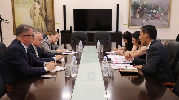 Ժաննա Անդրեասյանն ընդունել է Սերգեյ Կոպիրկինին - Sputnik Արմենիա