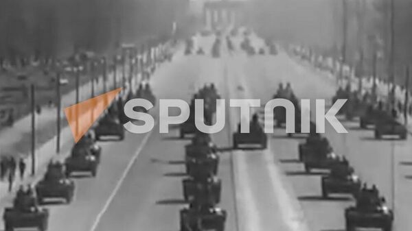 1945 թվականի սեպտեմբերի 7-ին Բեռլինում անցկացվեց հակահիտլերյան կոալիցիայի դաշնակիցների հաղթանակի շքերթը - Sputnik Արմենիա