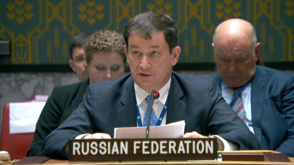 Первый заместитель постоянного представителя РФ в ООН Дмитрий Полянский  - Sputnik Армения