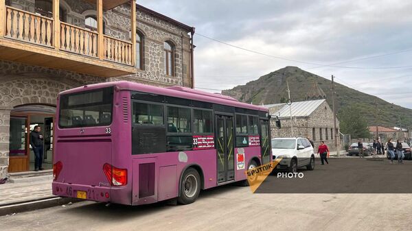 Ереванский автобус в Горисе - Sputnik Армения