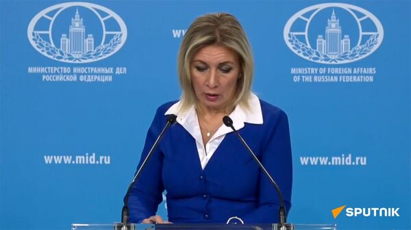 Париж подталкивал Ереван переложить ответственность за происходящее на Россию: Захарова ответила Макрону - Sputnik Армения