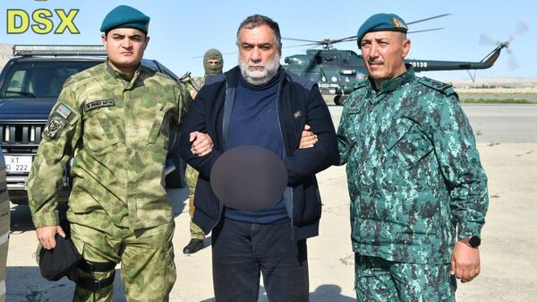 Госпогранслужба Азербайджана опубликовала фотографию задержания Рубена Варданяна - Sputnik Армения