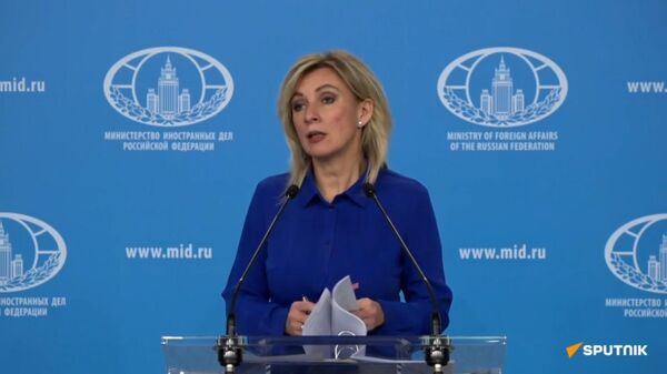 Захарова: деятельность российских миротворцев в Нагорном Карабахе будет адаптирована с учетом последних событий - Sputnik Армения