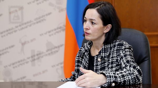 Министр образования, науки, культуры и спорта Армении Жанна Андреасян - Sputnik Армения