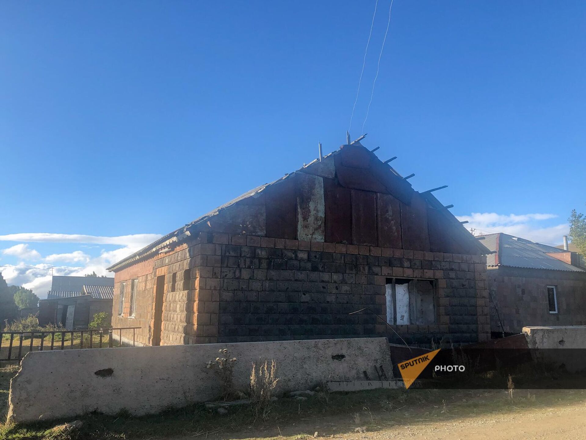 Дом в селе Мусаелян, предоставленный вынужденным переселенцам из Нагорного Карабаха - Sputnik Արմենիա, 1920, 19.10.2023