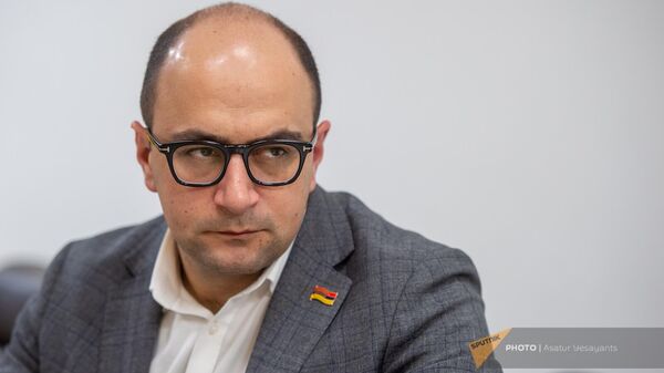  «Պատիվ ունեմ» խմբակցության ղեկավար Հայկ Մամիջանյանը - Sputnik Արմենիա