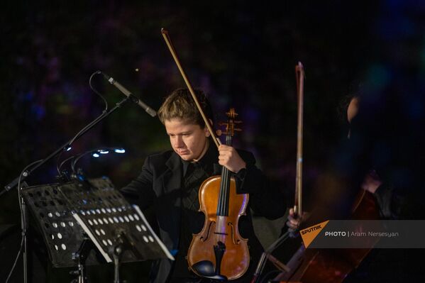 «Sounds of Garni» լուսաձայնային ինստալացիայի պրեմիերան Գառնիի կիրճում - Sputnik Արմենիա