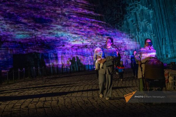 «Sounds of Garni» նախագծի պրեմիերայի լուսավորությունը - Sputnik Արմենիա
