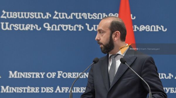 ՀՀ արտգործնախարար Արարատ Միրզոյանը Գերմանիայի իր գործընկերոջ հետ հանդիպմանը - Sputnik Արմենիա