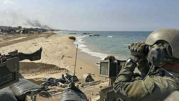 Իսրայելի զինվորականները Գազայի հատվածում - Sputnik Արմենիա