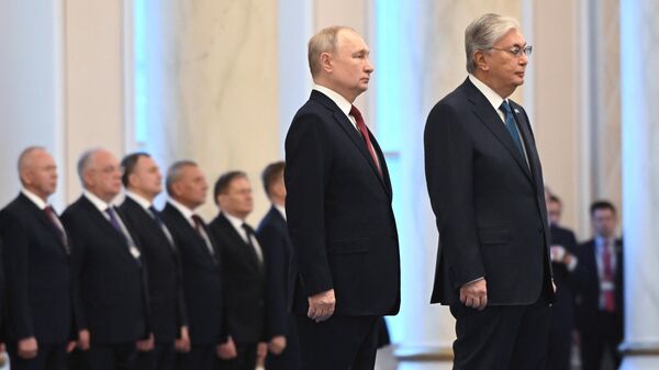 Ռուսաստանի և Ղազախստանի նախագահները - Sputnik Արմենիա