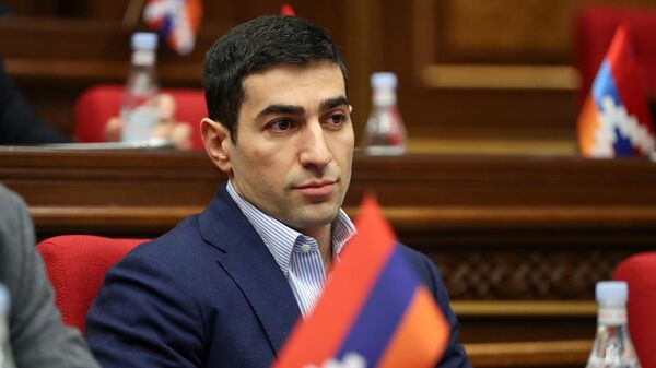Левон Кочарян на очередном заседании Национального собрания Армении (14 ноября 2023). Еревaн - Sputnik Армения