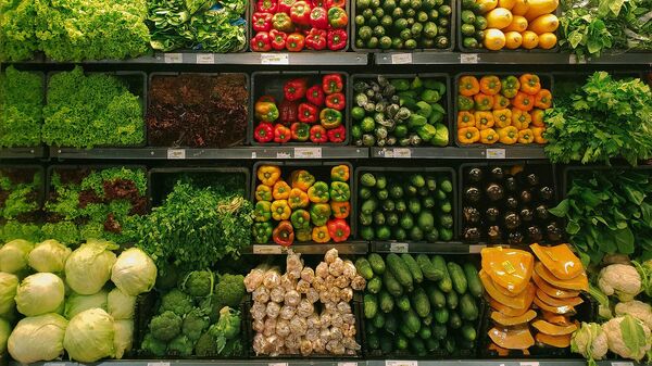 Овощной отдел в супермаркете. - Sputnik Արմենիա