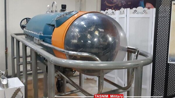 ВМС Ирана представили беспилотный подводный аппарат, способный обнаруживать и обезвреживать морские мины - Sputnik Армения