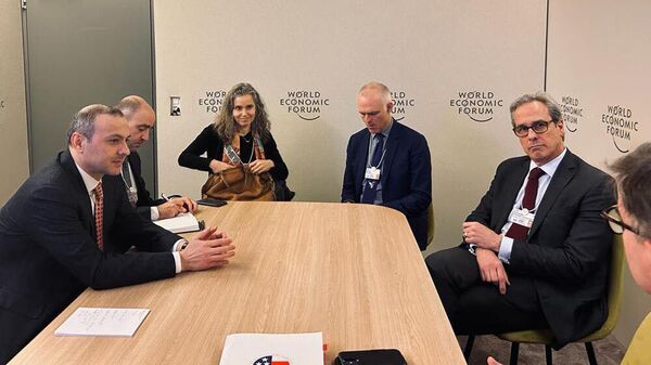 Արմեն Գրիգորյանը Դավոսում հանդիպել է ԱՄՆ-ի ու Եվրոպայի պաշտոնյաների հետ - Sputnik Արմենիա